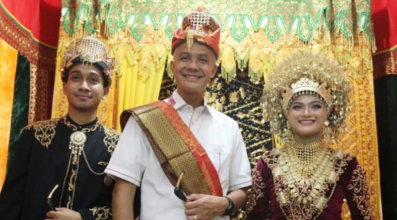 Seiring Pemberian Rencong Aceh, Ganjar Dianugerahi Gelar Kehormatan Teuku