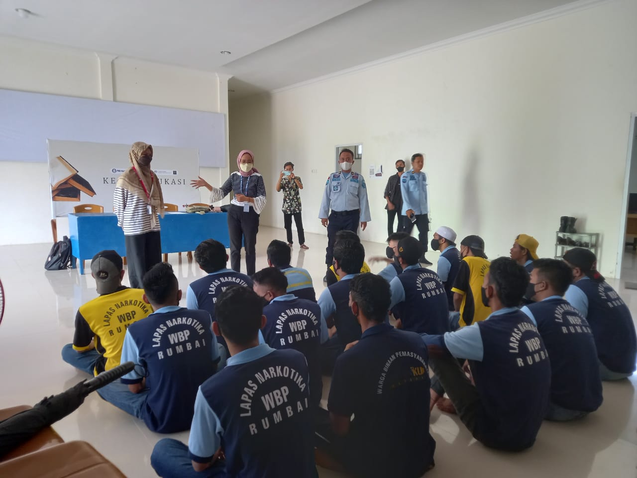 Peringati Hari Kartini! Lapas Narkotika Kelas IIB Rumbai Gandeng PKBI Riau Adakan Kelas Edukasi Bagi Warga Binaan