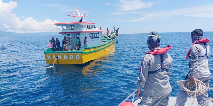 Amankan Kawasan Wisata Bahari Manado, Bakamla RI Berpatroli