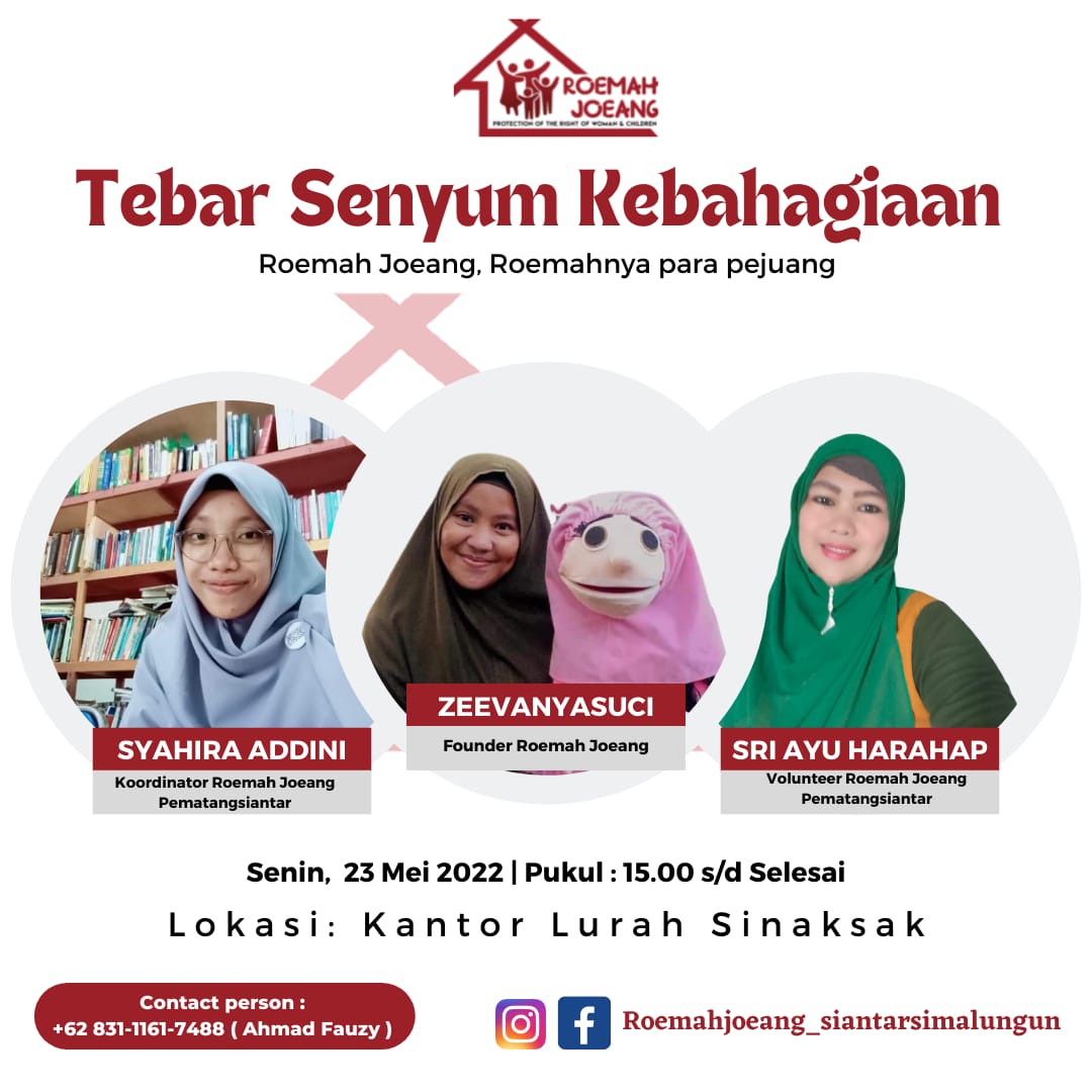 Bersama Roemah Joeang Tebar Senyum Kebahagiaan