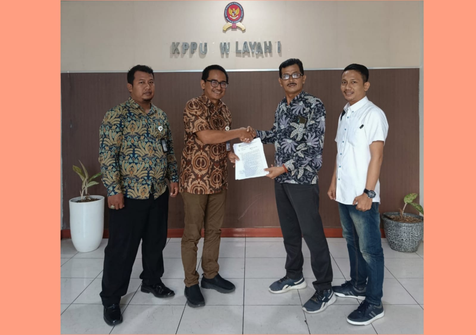 KPPU Medan Terima Laporan PEKASAWITNAS Hal Kartel Migor di Asahan