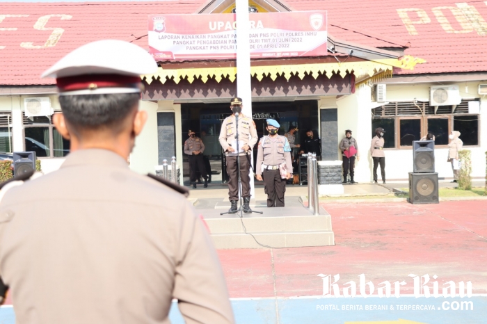 Satu Pamen Polres Inhu dan 1 ASN Naik Pangkat, Disini Datanya 