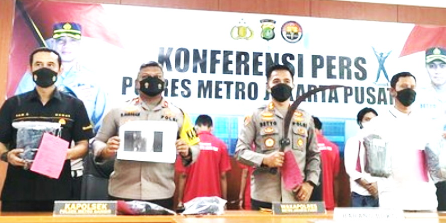 Sebelumnya Perang Medsos, Kini Tiga Anggota Geng Motor Gambir Dibekuk