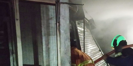 Lantai Tiga Pasar Pasar Bantargebang Bekasi Terbakar, Empat Kios Jadi Arang