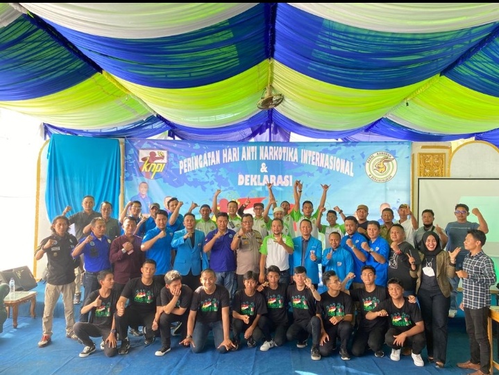 KNPI Medan Deli dan Badal Kandank Kumandangkan Perang Terhadap Narkoba
