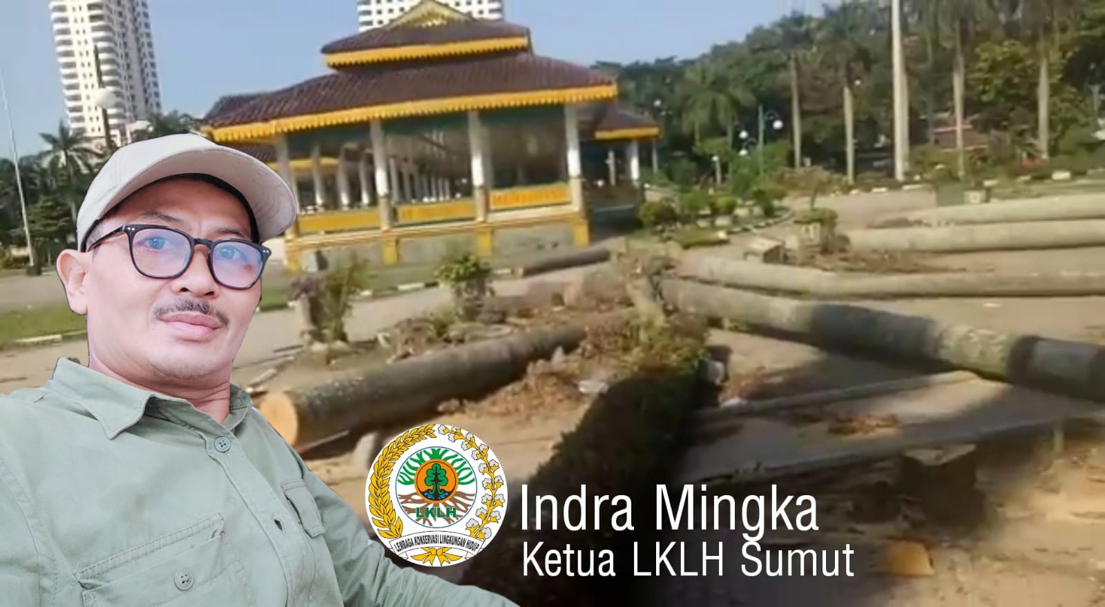 LKLH Sumut Resmi Minta AMDAL Proyek Revitalisasi Lapangan Merdeka Medan