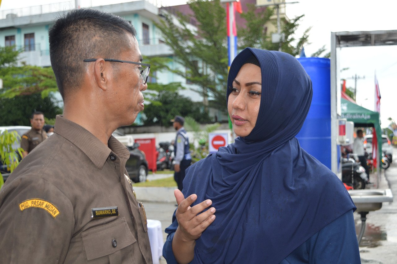 Lailatul Badri Apresiasi Kinerja Walikota Medan Dan DIRUT PUD PASAR