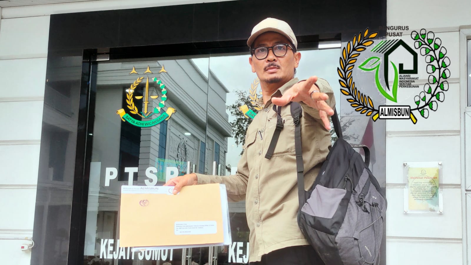 AL MISBUN Datangi Kejatisu Laporkan Mafia Tanah, TKP Desa Sei Tempurung - Asahan