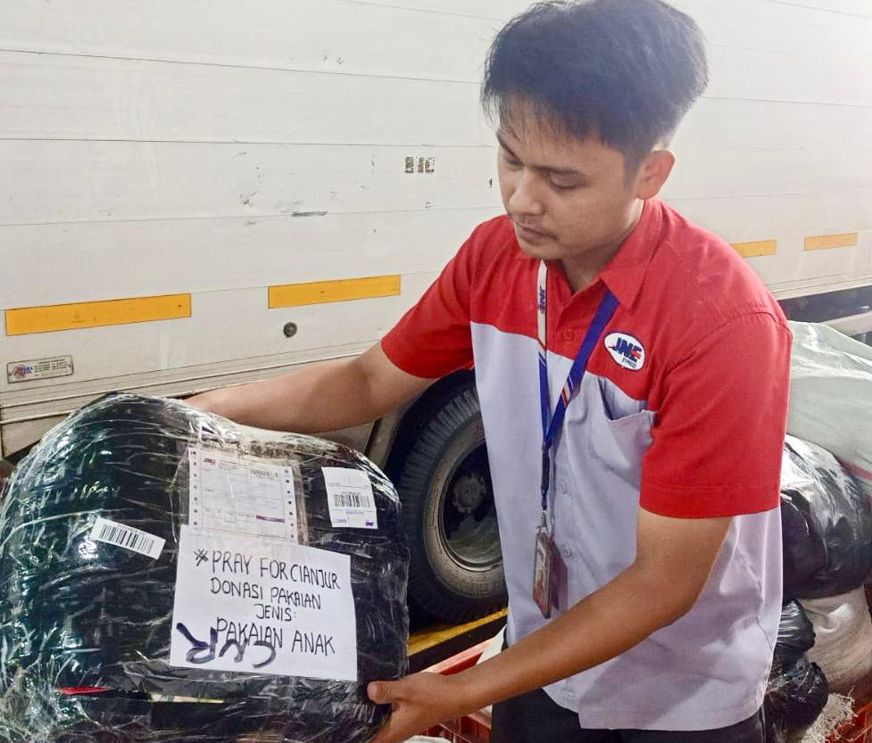 Untuk Bantu Korban Bencana Gempa di Cianjur, JNE Bebaskan Biaya Pengiriman