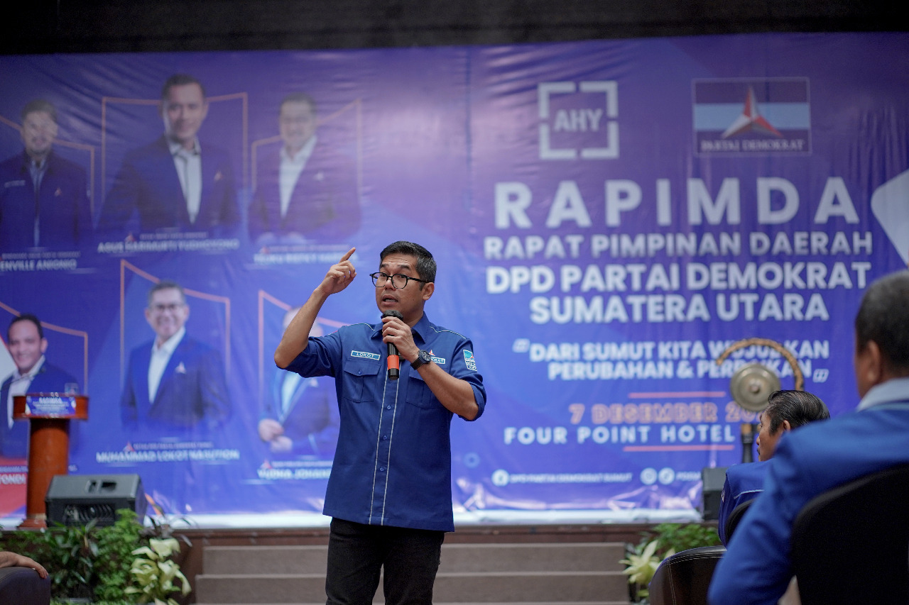 Orasi Politik Lokot di Rapimda Partai Demokrat Sumut Dapat Tanggapan Wantim