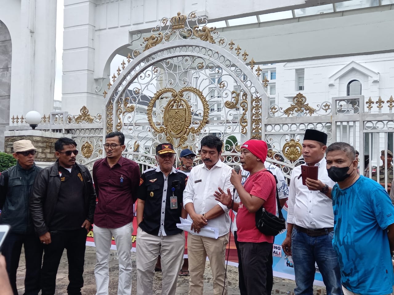 Peringati Hakordia 2022 Depan Kantor Gubsu, MARAK SUMUT : Hentikan Proyek Rp 2,7T di Tahun 2023-2024