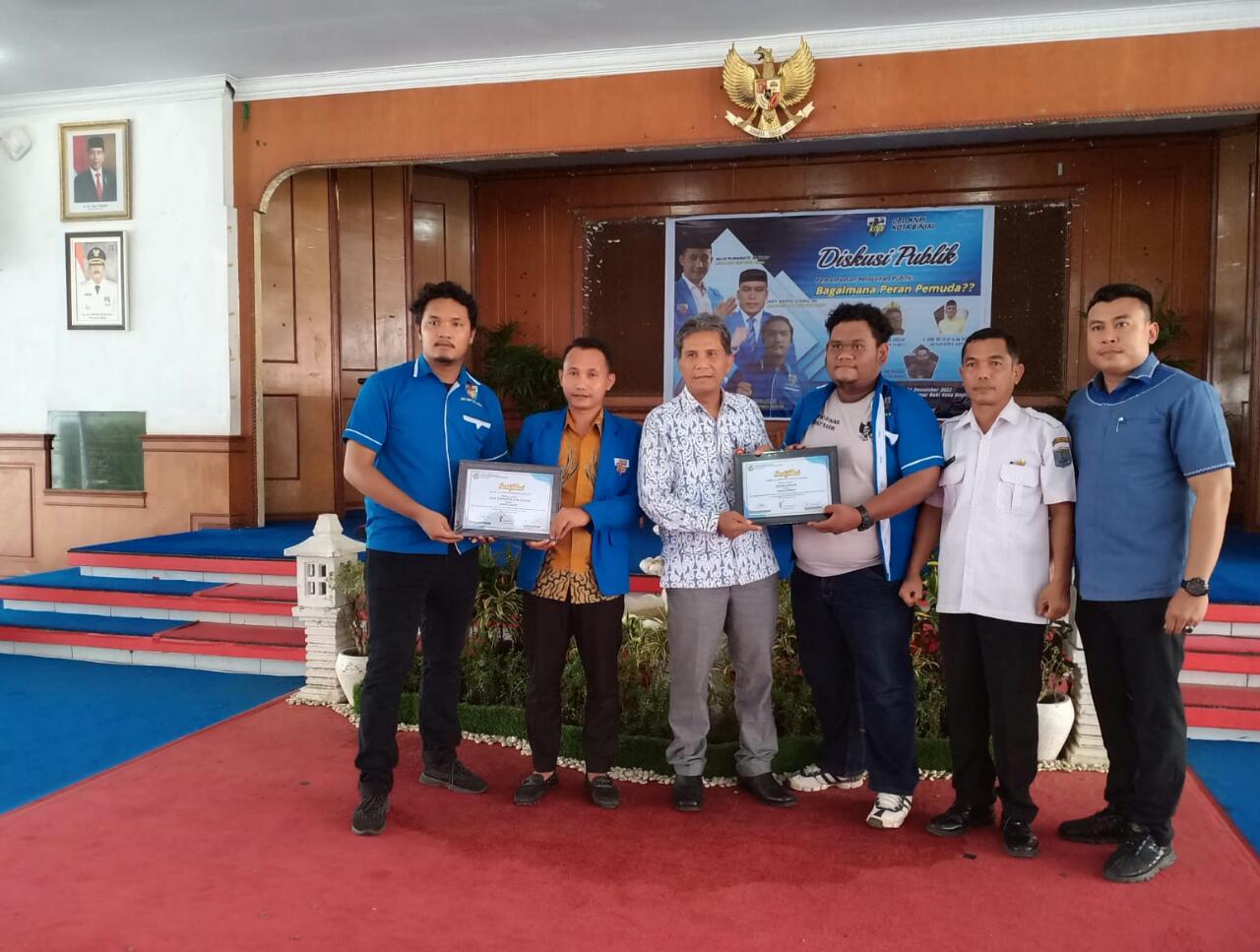 KNPI Binjai Gelar Diskusi Pemanfaatan Pelayanan Publik Bersama Ombudsman RI