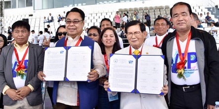 Membangun Persatuan untuk Perdamaian di Filipina HWPL Adakan Konvensi Perdamaian Nasional ke-1