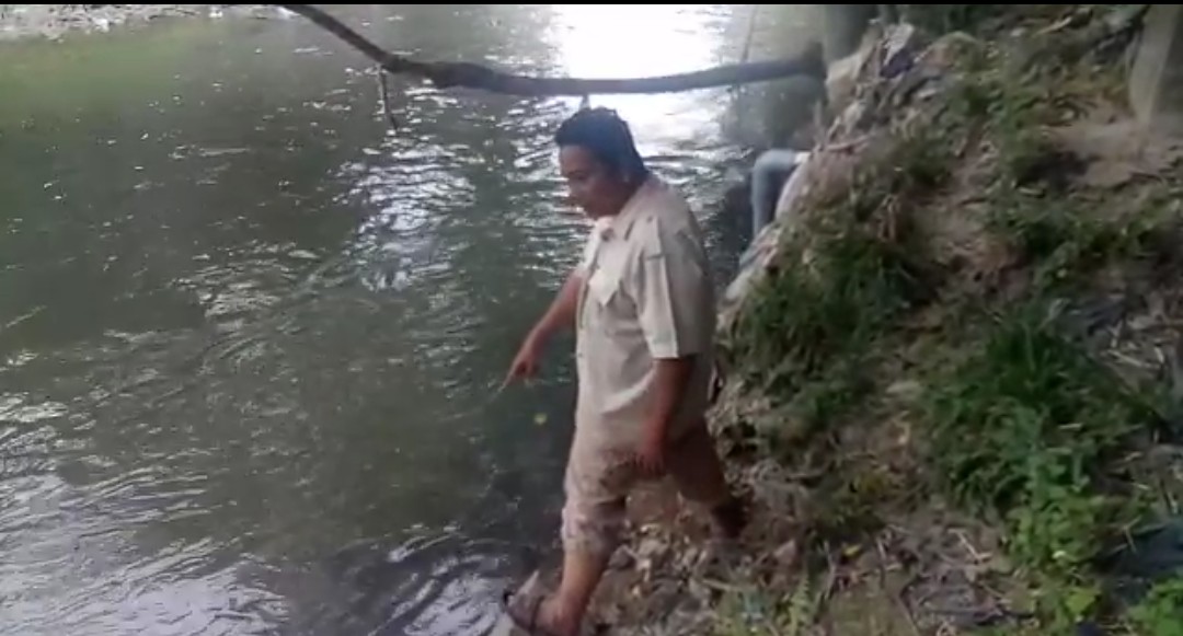 Pertanyakan Dana CSR Dan Di Duga Limbah Cambridge Di Buang Ke Sungai, Warga : Kami Hanya Kena Banjir Dan Macet