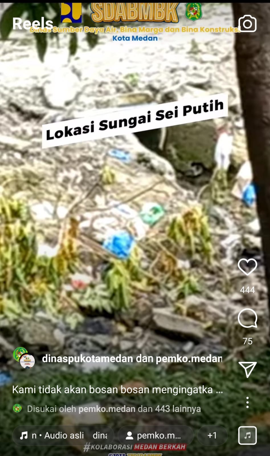 GMB Medan Petisah Tagih Janji Camat Pasang CCTV Di Sungai Putih, Malah Di Tuding Fitnah