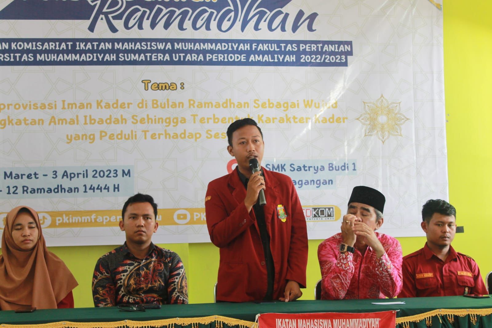 PDR Di Simalungun, PK IMM FAPERTA UMSU Berkoloborasi Dengan SMK Swata Satrya Budi Perdagangan