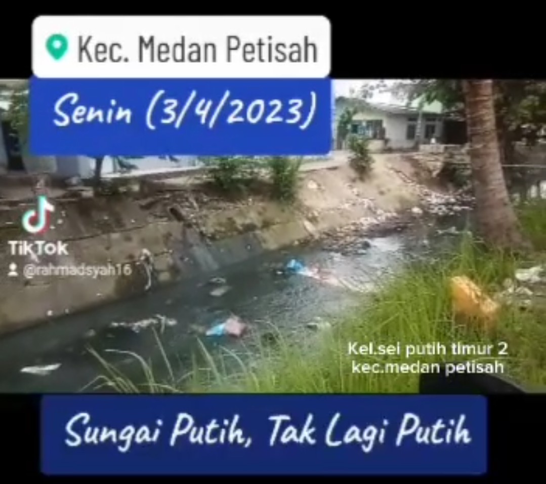 Sampah Lagi Di Sungai Putih, Lurah SPT 2: Sampah Di Sungai Bukan Tugas Kelurahan Tapi BWS