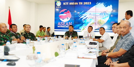 Kesiapan Sat Tugas Intelijen Pengamanan KTT ASEAN ke-42 Di Cek Panglima TNI