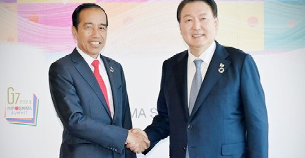 Jumpa Presiden Korea, Jokowi Berharap Dukungan Pengelolaan Sistem Pengolahan Air IKN