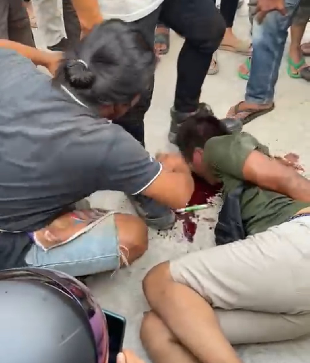 Video Viral, Jambret Ngaku Pegawai PUD Pasar Kota Medan, Babak Belur Di Hajar Massa