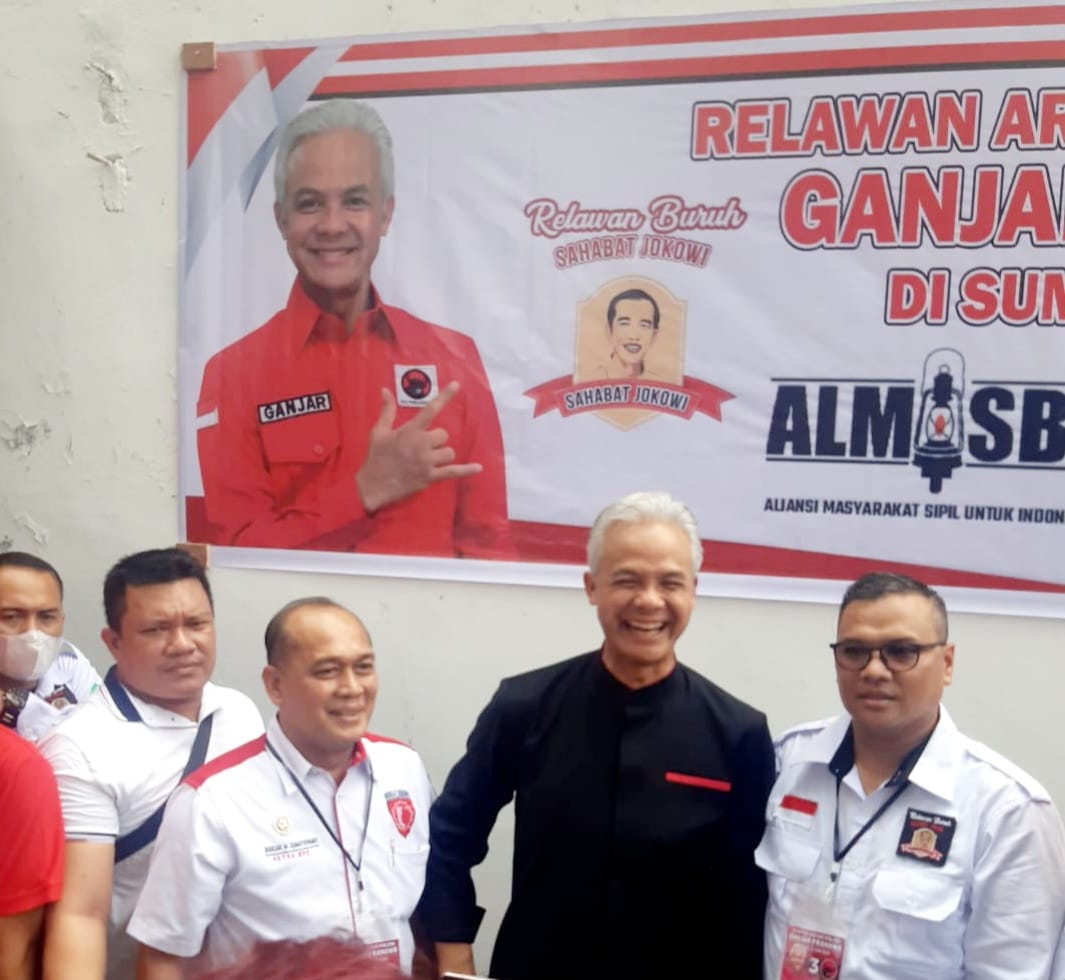 T.M Yusuf Pimpin Relawan SUMUT