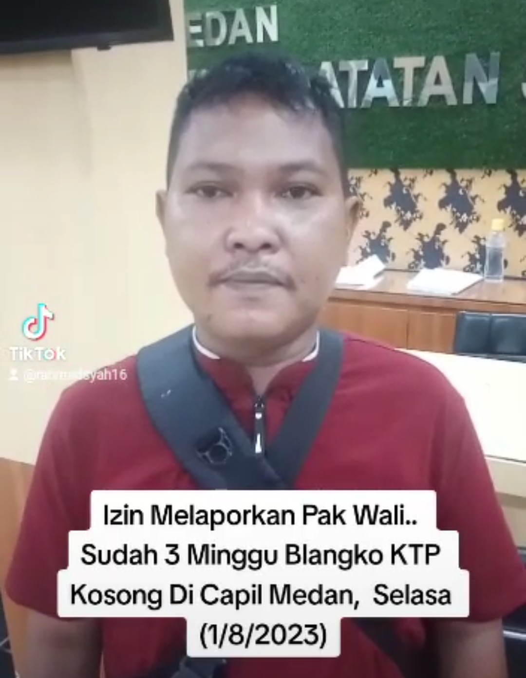 Tiga Minggu Blangko Kosong Di Disdukcapil Medan, Warga Tuding Ada Permainan