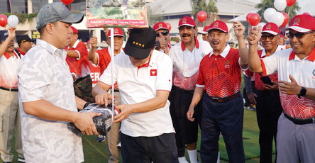 Turnamen Golf HUT Ke-64, Agum Gumelar: Pepabri Sebagai Ajang Mengikat Tali Silaturahmi Purnawirawan