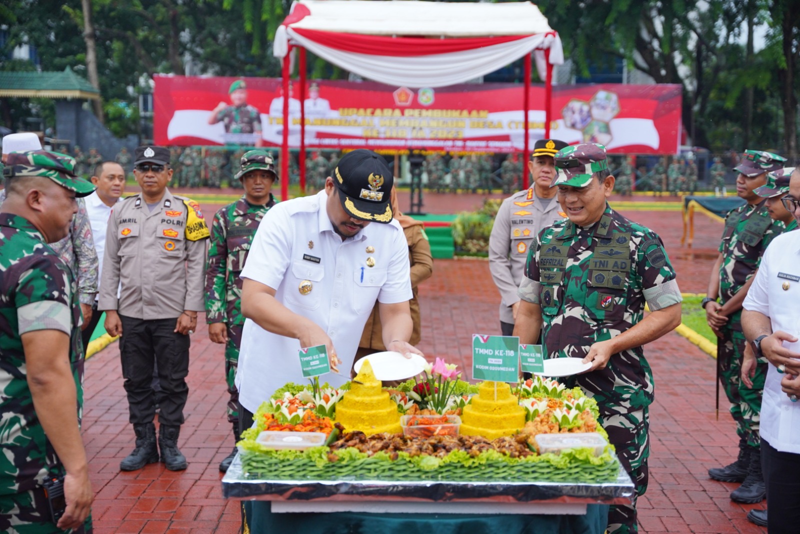 Bobby Nasution: TMMD Pererat Kemanunggalan TNI Dengan Rakyat dan Percepatan Pembangunan Wilayah Perkotaan
