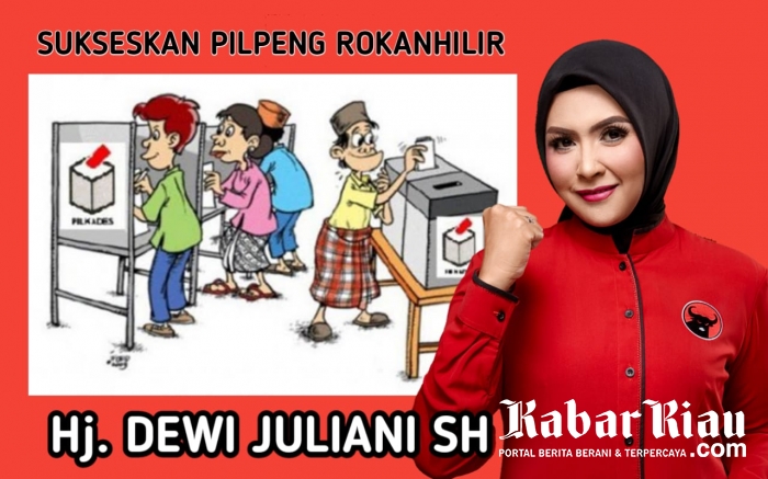 Gelar Pilpeng Serentak di Rohil ! Dewi Juliani  Berharap Pelaksanaan Pilpeng Berjalan Lancar