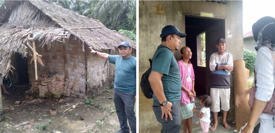 Aktivis Sumut Temukan Satu Keluarga Tanpa Bantuan Dari Pemerintah Di Deli Serdang