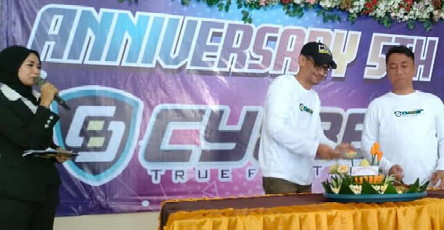 Cyber88 Rayakan Hari Jadi ke 5 Di Masuji Lampung