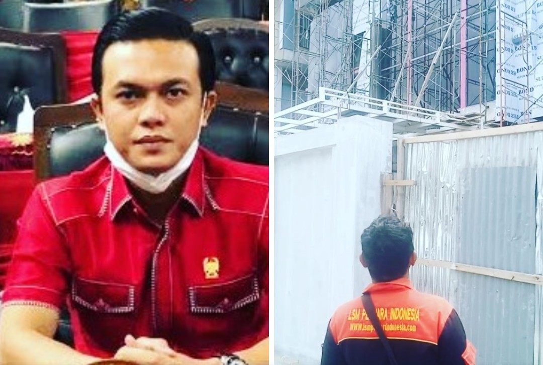 Ada Apa? DRS Ketua Pansus Ranperda PBG DPRD Kota Medan "Bungkam" Saat Di Konfirmasi Terkait Bangunan Tanpa PBG Jl Gajah Mada