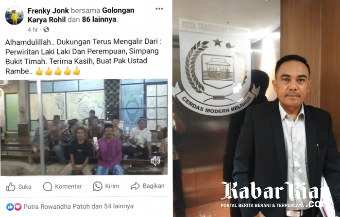 Ketum DPN GTB Minta Bawaslu Rohil Tegas Terkait Jemaah Mesjid Kampanyekan Caleg DPR RI Dr. Maharani