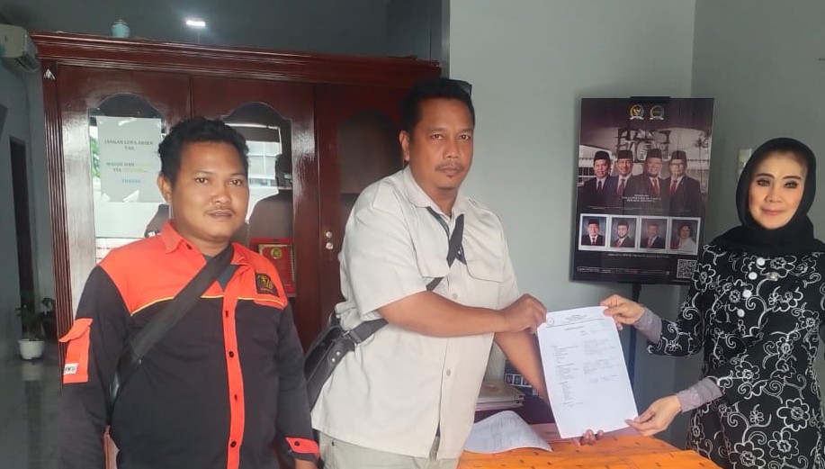 LSM PI Datangi Posko Pengaduan DPD RI Provinsi Sumut Laporkan Badikenita Sitepu
