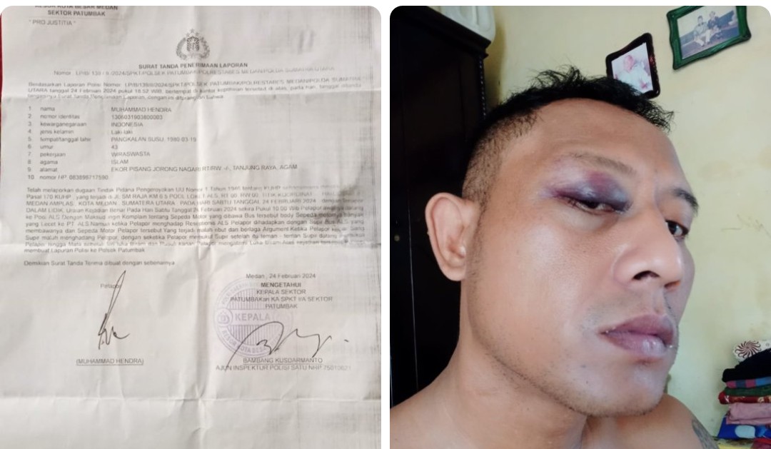 LSM PI Minta Polisi Tangkap Di Duga Pegawai Bus PT ALS Aniaya Dan Telantarkan Penumpang