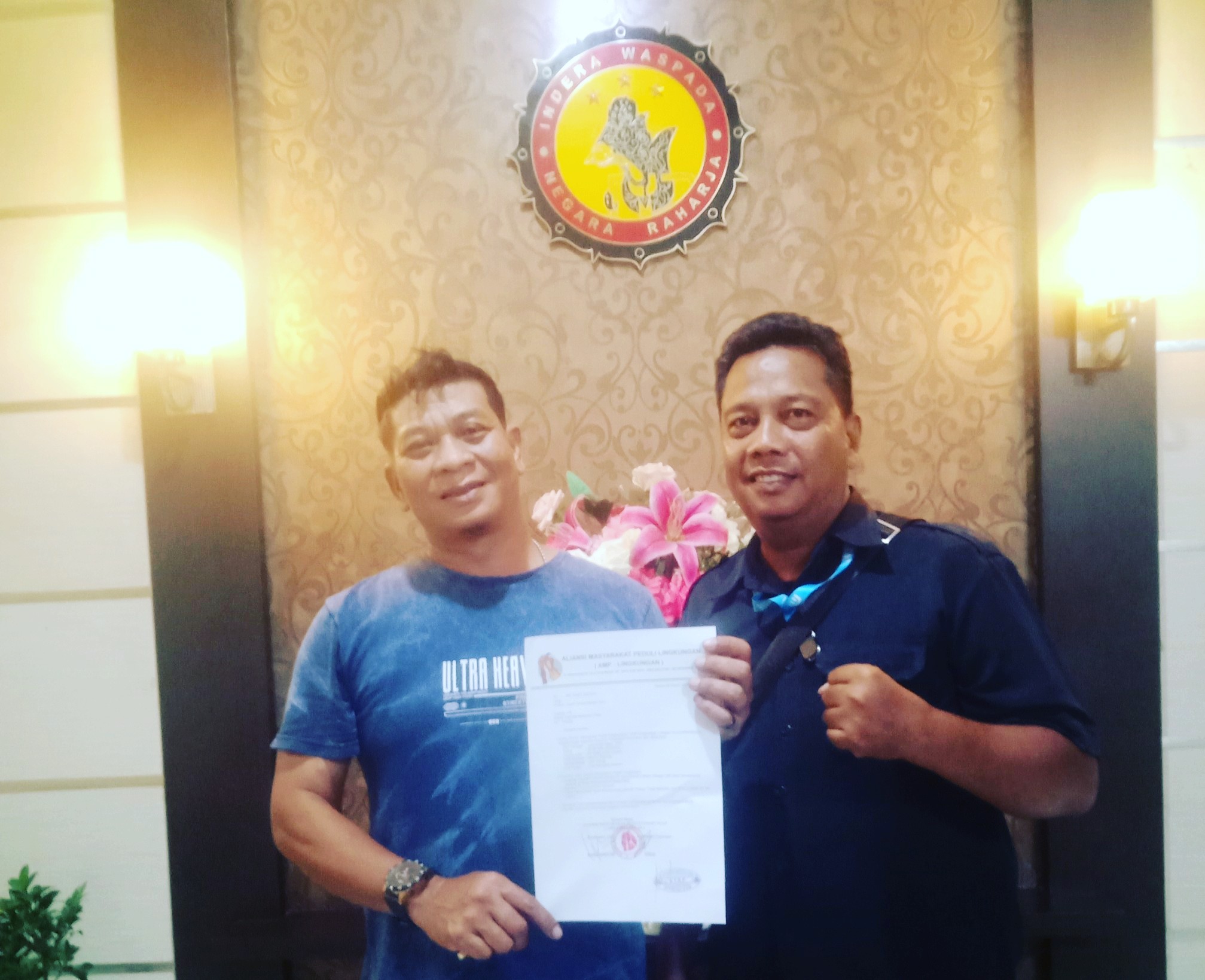 AMP - Lingkungan Masukkan Surat Ke Poldasu Akan Gelar Aksi Demo PT Indah Alam Lestari HIS