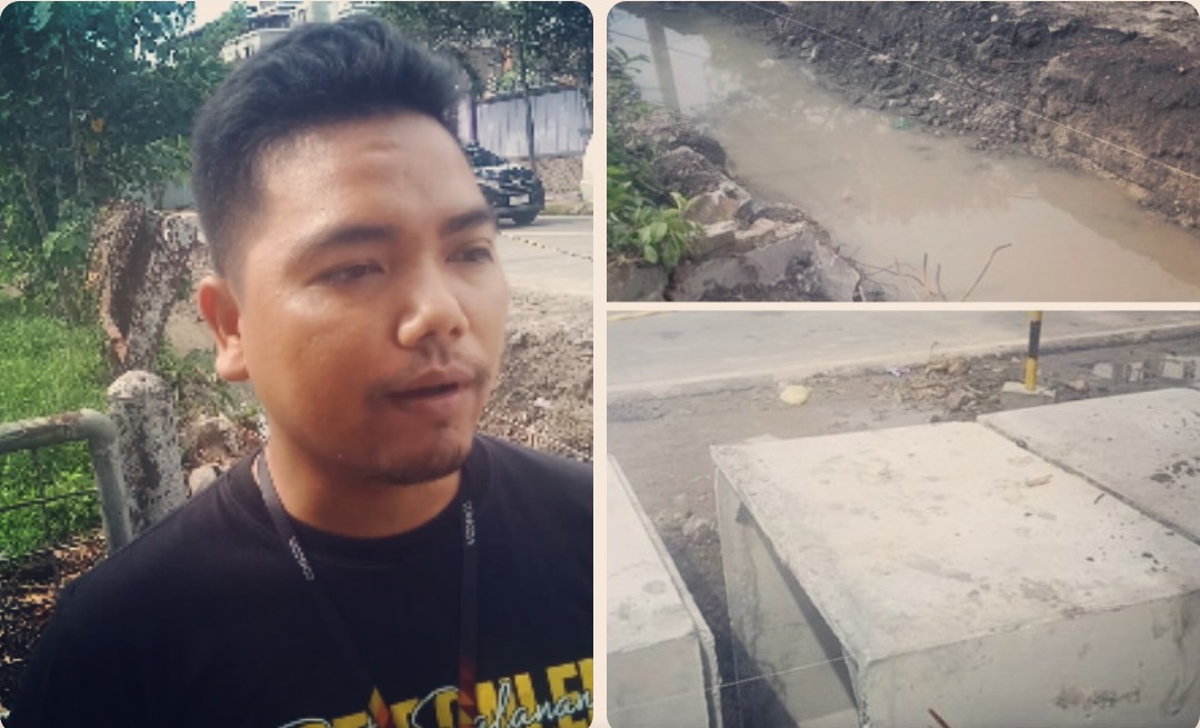 Pekerjaan Drainase Revitalisasi Sisi Luar Kawasan Stadion Kebun Bunga "Amburadul", Warga Dan GMNI Kota Medan Angkat Bicara