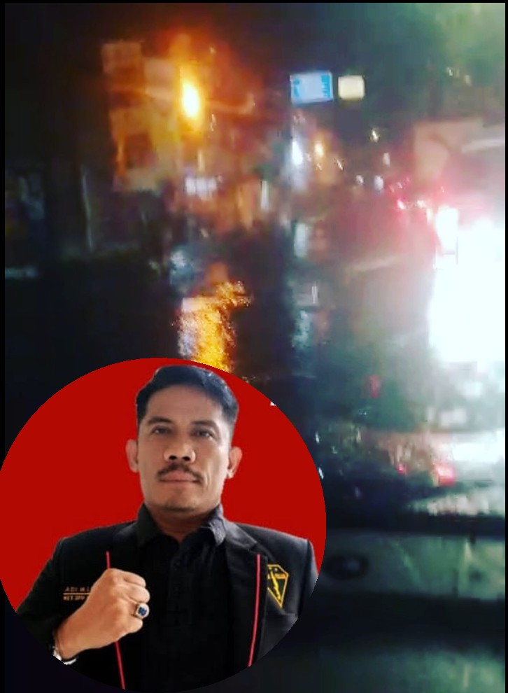Jalan Letda Sujono Kecamatan Medan Tembung Langganan Banjir, Adi Lubis Ketua LSM Penjara Sumut Angkat Bicara