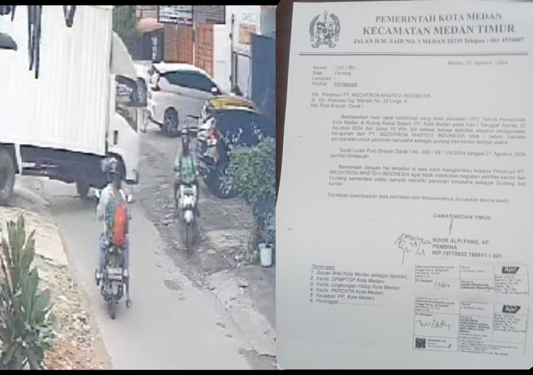 Ada Apa? Satpol PP Bungkam, PT MMI Jalan Mandor Di Duga Lecehkan Surat Himbauan Camat Dan Lurah Untuk Tidak Beroperasi