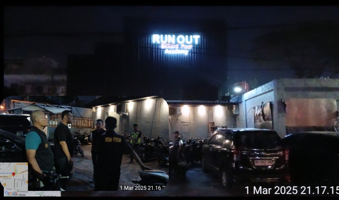 Tak Hargai Surat Edaran Walikota Medan, Posko Trantibum Ramadhan Kecamatan Medan Petisah Datangi Run Out Billiard