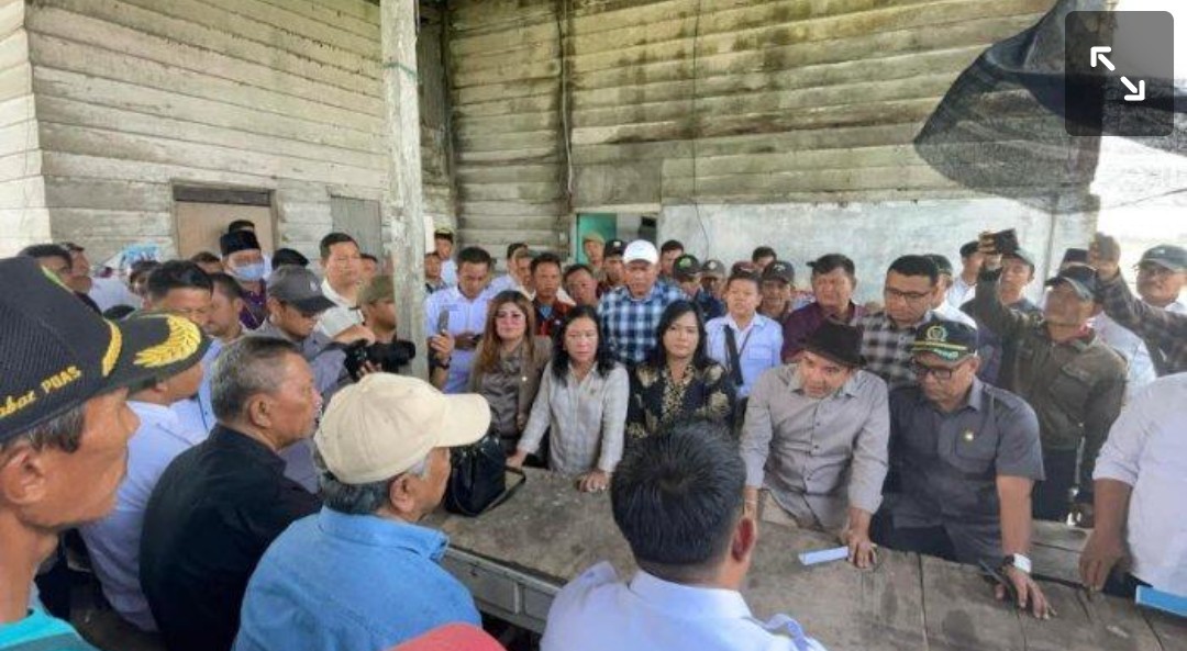 DPRD Deli Serdang Datangi Hutan Yang Di Pagari, Tak Miliki Izin, Minta Usaha Tambak Di Tutup Dan Proses Hukum