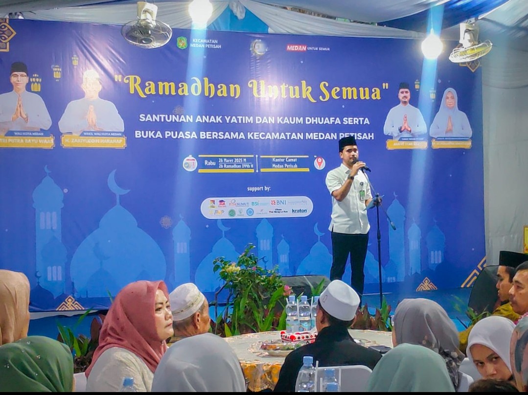 Bertajuk “Ramadan untuk Semua”, Bagikan Bantuan Di Kecamatan Medan Petisah, Wujud Nyata Bentuk Kepedulian Pemko Medan