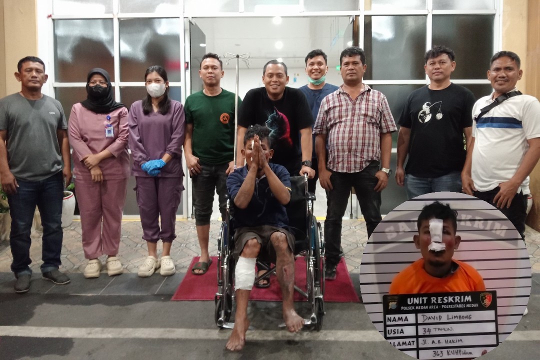 Residivis Curanmor Ditembak Polisi Usai Curi Motor di Medan Area