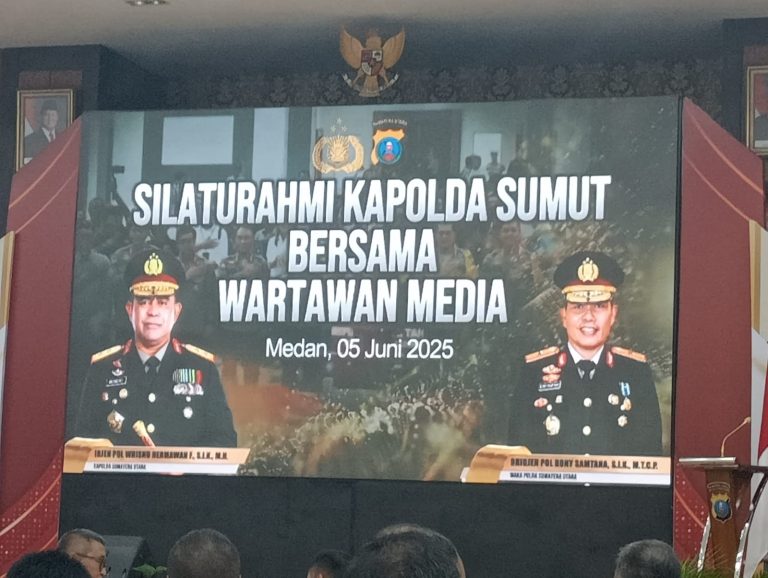 Jelang Mapoldasu Mau Di Demo, Kapoldasu Gelar Silaturahmi Dengan Wartawan