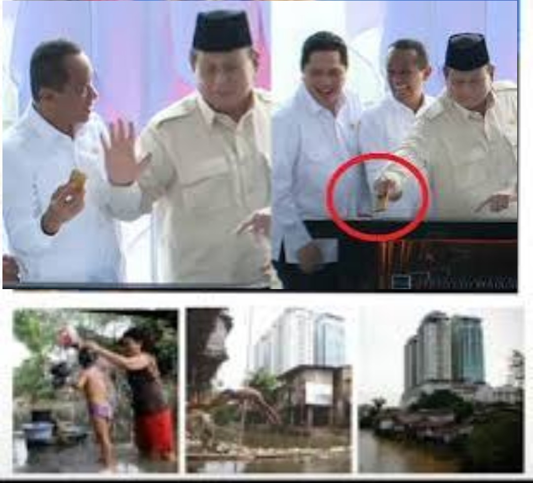 Prabowo Tolak Di Beri Emas Batangan Freeport Di Saat Rakyat Hidup Di Bawah Garis Kemiskinan 