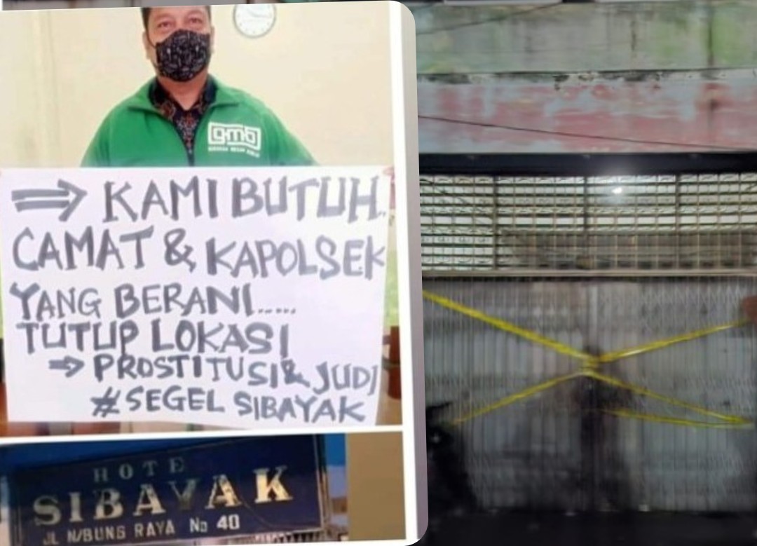 Satshabara Polrestabes Medan Gerebek dan Segel Bisnis "Lendir" Hotel Sibayak Jalan Nibung Medan Petisah, Ada Apa?