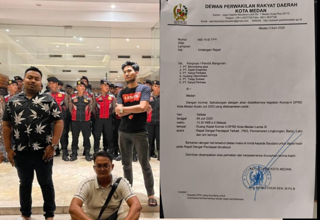 Beredar Kabar, Pemilik Bangunan Jalan Pukat 2 Tak Mau Hadiri RDP Komisi 4 DPRD Kota Medan, Aktifis Dan Warga Minta Segel