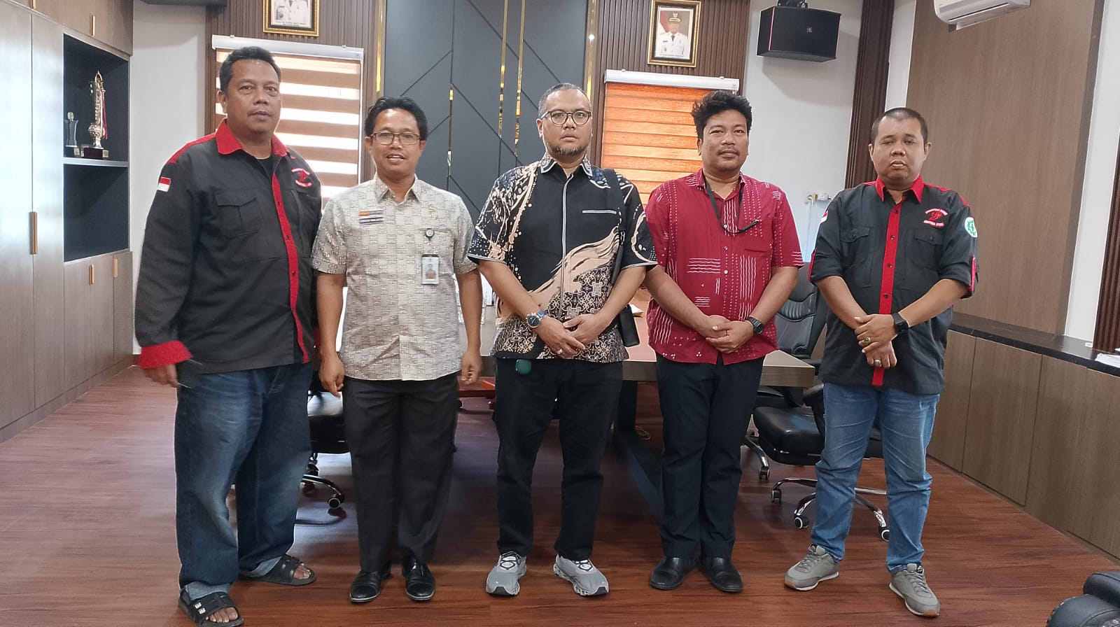 Kadis SDABMBK Medan Terima Kunjungan Ketua Komisi 3 Dewan K3 Sumut
