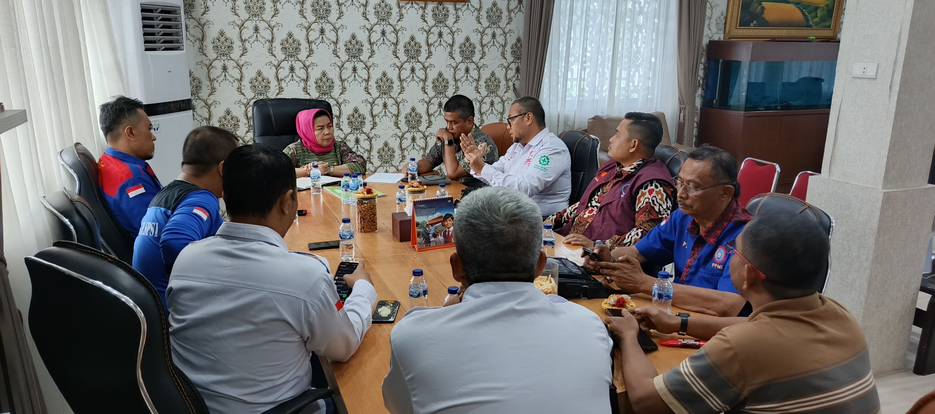 K-SPSI Sumut Rapat Koordinasi dengan Kadisnaker Sumatera Utara, Bahas 3 Isu Strategis