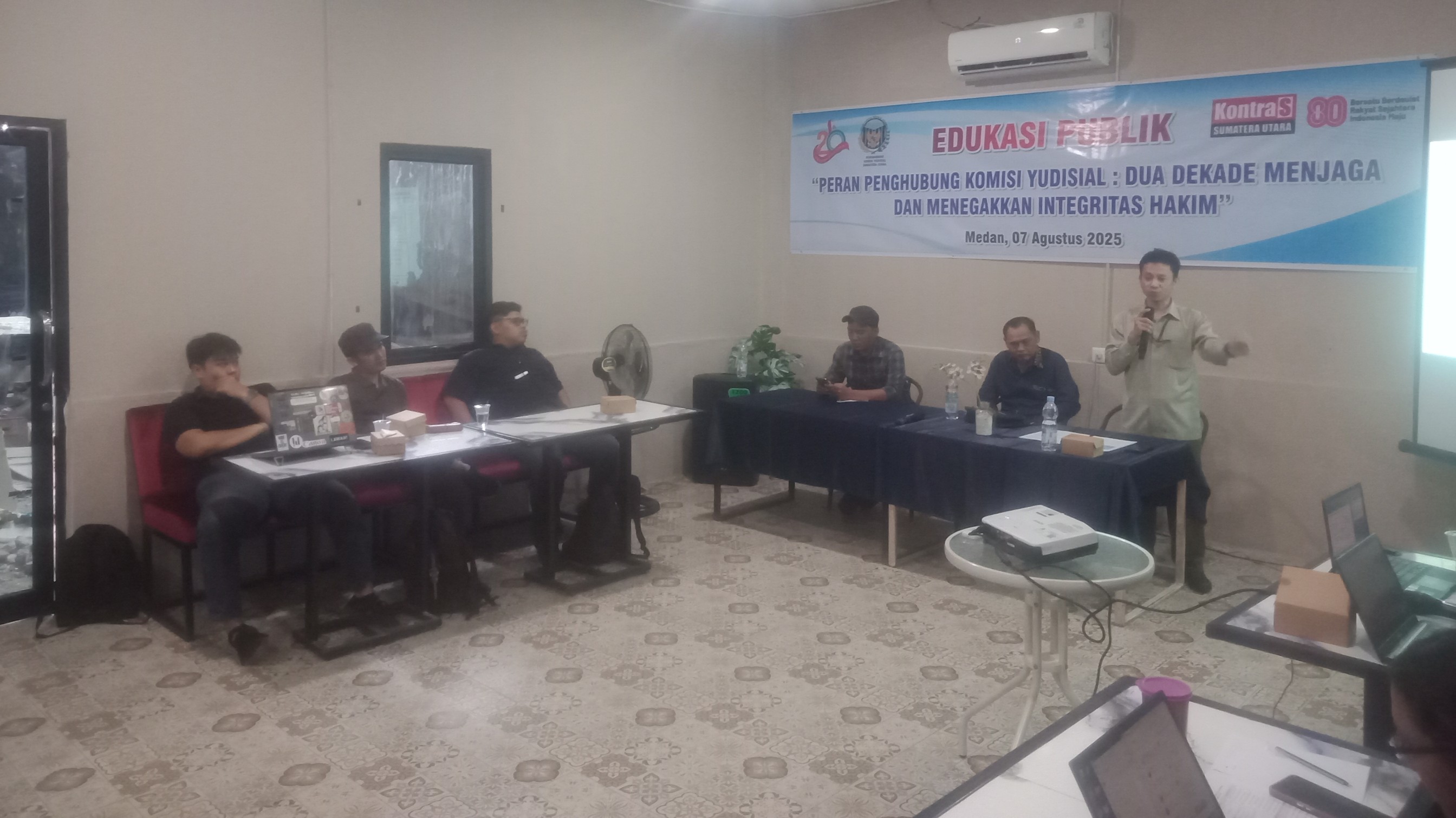 Dua Dekade Pengawasan Etik, Penghubung KY Wilayah Sumatera Utara Gelar Diskusi Publik